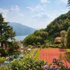 Отель Grand Hotel Tremezzo Италия, Тремеццо - 2 отзыва об отеле, цены и фото номеров - забронировать отель Grand Hotel Tremezzo онлайн спортивное сооружение