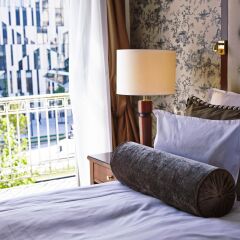 Отель Steigenberger Parkhotel Düsseldorf комната для гостей фото 8