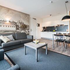 Апартаменты Yays Bickersgracht Concierged Boutique Apartments 4* Улучшенные апартаменты с различными типами кроватей