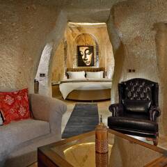 Seraphim Cave Hotel Мустафапаша комната для гостей фото 4