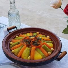 Отель Al Baraka des Loisirs Марокко, Уарзазат - отзывы, цены и фото номеров - забронировать отель Al Baraka des Loisirs онлайн питание фото 2