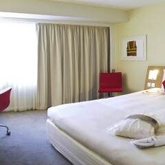 Отель Novotel Edinburgh Park Великобритания, Эдинбург - 1 отзыв об отеле, цены и фото номеров - забронировать отель Novotel Edinburgh Park онлайн комната для гостей фото 5