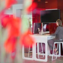 Отель Novotel Antwerpen гостиничный бар