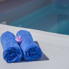 Отель perla nera suites Греция, Остров Санторини - отзывы, цены и фото номеров - забронировать отель perla nera suites онлайн ванная