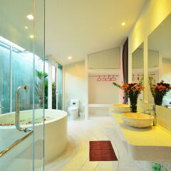 Отель The Kiri Villas Resort ванная фото 2
