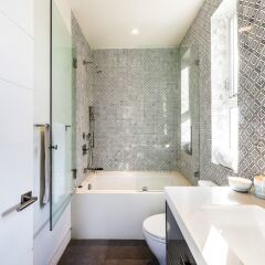 Отель Villa Mode США, Лос-Анджелес - отзывы, цены и фото номеров - забронировать отель Villa Mode онлайн ванная