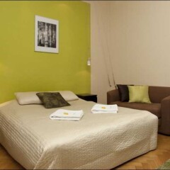 Апартаменты P&O Apartments Miodowa комната для гостей