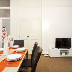 Апартаменты Vltava Apartments Prague комната для гостей фото 4