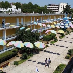 Отель Continental - Happy Land Hotel Болгария, Солнечный берег - отзывы, цены и фото номеров - забронировать отель Continental - Happy Land Hotel онлайн пляж фото 2