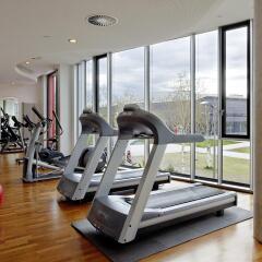 Отель Hilton Garden Inn Stuttgart Neckar Park фитнесс-зал
