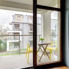 Апартаменты Dom & House - Apartments Sopocka Przystan Сопот балкон