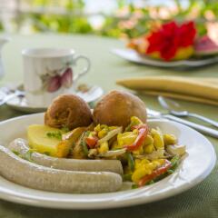 Отель Polkerris Bed & Breakfast питание фото 2