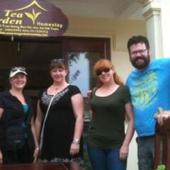 Отель Tea Garden Homestay Хойан гостиничный бар