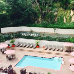 Отель Hilton Garden Inn Los Angeles/Hollywood Лос-Анджелес бассейн фото 3