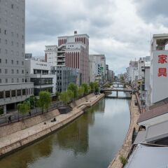 Fukuoka Hana Hostel Хаката приотельная территория