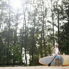 Отель Anantara Layan Phuket Resort пляж Лайян спортивное сооружение