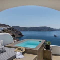 Отель 3 Caves Villa by Caldera Houses Греция, Остров Санторини - отзывы, цены и фото номеров - забронировать отель 3 Caves Villa by Caldera Houses онлайн балкон