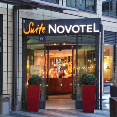 Отель Novotel Suites München Parkstadt Schwabing вид на фасад фото 2