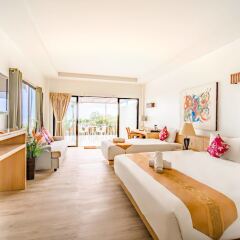 Отель Villa Cha-Cha Krabi Beachfront Resort Таиланд, Краби - отзывы, цены и фото номеров - забронировать отель Villa Cha-Cha Krabi Beachfront Resort онлайн комната для гостей фото 2