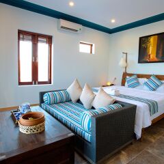 Отель Relax Garden Boutique Villa Hoi An комната для гостей фото 4