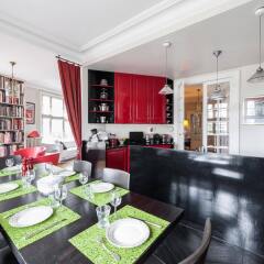 Отель onefinestay - Montparnasse Apartments Франция, Париж - отзывы, цены и фото номеров - забронировать отель onefinestay - Montparnasse Apartments онлайн интерьер отеля фото 3