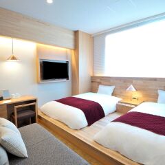 hotel androoms Osaka Hommachi комната для гостей