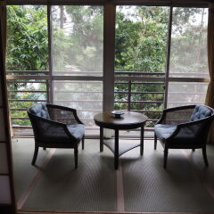 Отель Umeyashiki Ryokan Никко балкон