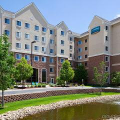 Отель Staybridge Suites Minneapolis-Bloomington Блумингтон приотельная территория