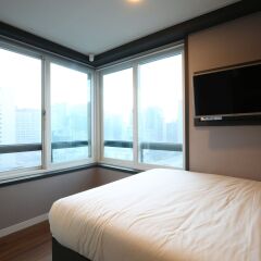 Отель Philstay Myeongdong Южная Корея, Сеул - отзывы, цены и фото номеров - забронировать отель Philstay Myeongdong онлайн комната для гостей фото 4