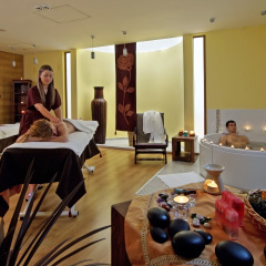 Отель Sol Nessebar Palace Hotel - Все включено Болгария, Несебр - 9 отзывов об отеле, цены и фото номеров - забронировать отель Sol Nessebar Palace Hotel - Все включено онлайн спа фото 2