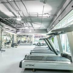 Апартаменты Peaks Apartments Dubai Marina фитнесс-зал