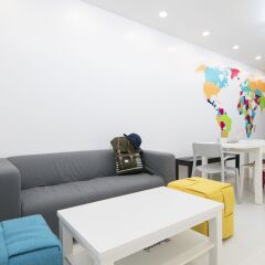 Pixellar Hostel Бангкок интерьер отеля