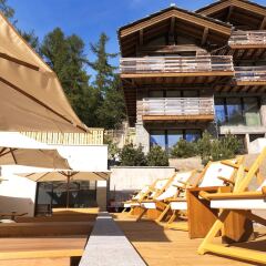 Отель CERVO Mountain Boutique Resort Швейцария, Церматт - отзывы, цены и фото номеров - забронировать отель CERVO Mountain Boutique Resort онлайн пляж