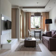 Отель Chopin Apartments Union Польша, Варшава - отзывы, цены и фото номеров - забронировать отель Chopin Apartments Union онлайн комната для гостей фото 4
