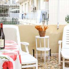 Отель Large Apt 20M Terrace FREE PARKING BEACH фото 6