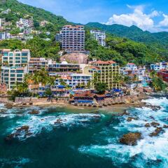 Отель Playa Conchas Chinas Пуэрто-Вальярта бассейн фото 3