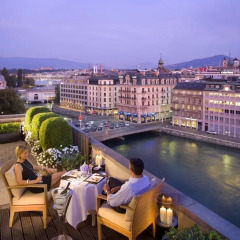 Отель Mandarin Oriental, Geneva Швейцария, Женева - отзывы, цены и фото номеров - забронировать отель Mandarin Oriental, Geneva онлайн бассейн фото 3