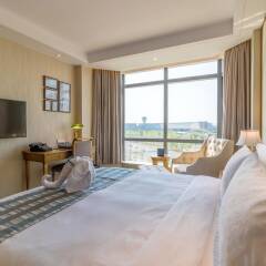 Отель Shanghai Fliport Garden Hotel Китай, Шанхай - отзывы, цены и фото номеров - забронировать отель Shanghai Fliport Garden Hotel онлайн комната для гостей фото 4