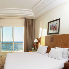 Отель Grand Mogador SEA VIEW Марокко, Танжер - отзывы, цены и фото номеров - забронировать отель Grand Mogador SEA VIEW онлайн комната для гостей фото 2