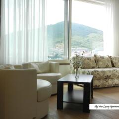 Отель Sky View Luxury Apartments Черногория, Будва - отзывы, цены и фото номеров - забронировать отель Sky View Luxury Apartments онлайн интерьер отеля