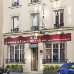 Отель Hôtel Montsouris Orléans Франция, Париж - 1 отзыв об отеле, цены и фото номеров - забронировать отель Hôtel Montsouris Orléans онлайн вид на фасад