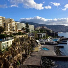 Отель Pestana Palms Ocean Aparthotel Португалия, Фуншал - 3 отзыва об отеле, цены и фото номеров - забронировать отель Pestana Palms Ocean Aparthotel онлайн приотельная территория