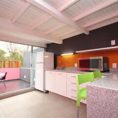Отель Hostal La Buena Vida Мехико интерьер отеля