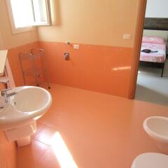 Апартаменты Apartment With 2 Bedrooms in Gagliano del Capo, With Furnished Terrace Гальяно дель Капо ванная