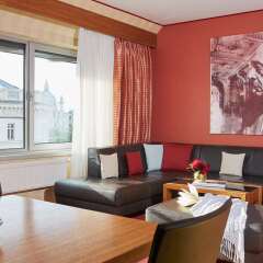 Отель Living Hotel an der Oper Австрия, Вена - 1 отзыв об отеле, цены и фото номеров - забронировать отель Living Hotel an der Oper онлайн комната для гостей фото 4