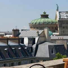 Отель Marriott Opera Ambassador Париж балкон