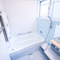 Отель AMP FLAT Tenjin Minami Фукуока ванная