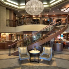 Отель Quebec City Marriott Downtown Канада, Квебек - отзывы, цены и фото номеров - забронировать отель Quebec City Marriott Downtown онлайн интерьер отеля