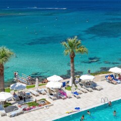 Отель Family Life Nausicaa Beach пляж