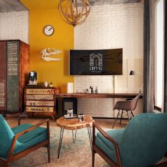 Гостиница Loft'el SPB Lifestyle удобства в номере фото 2